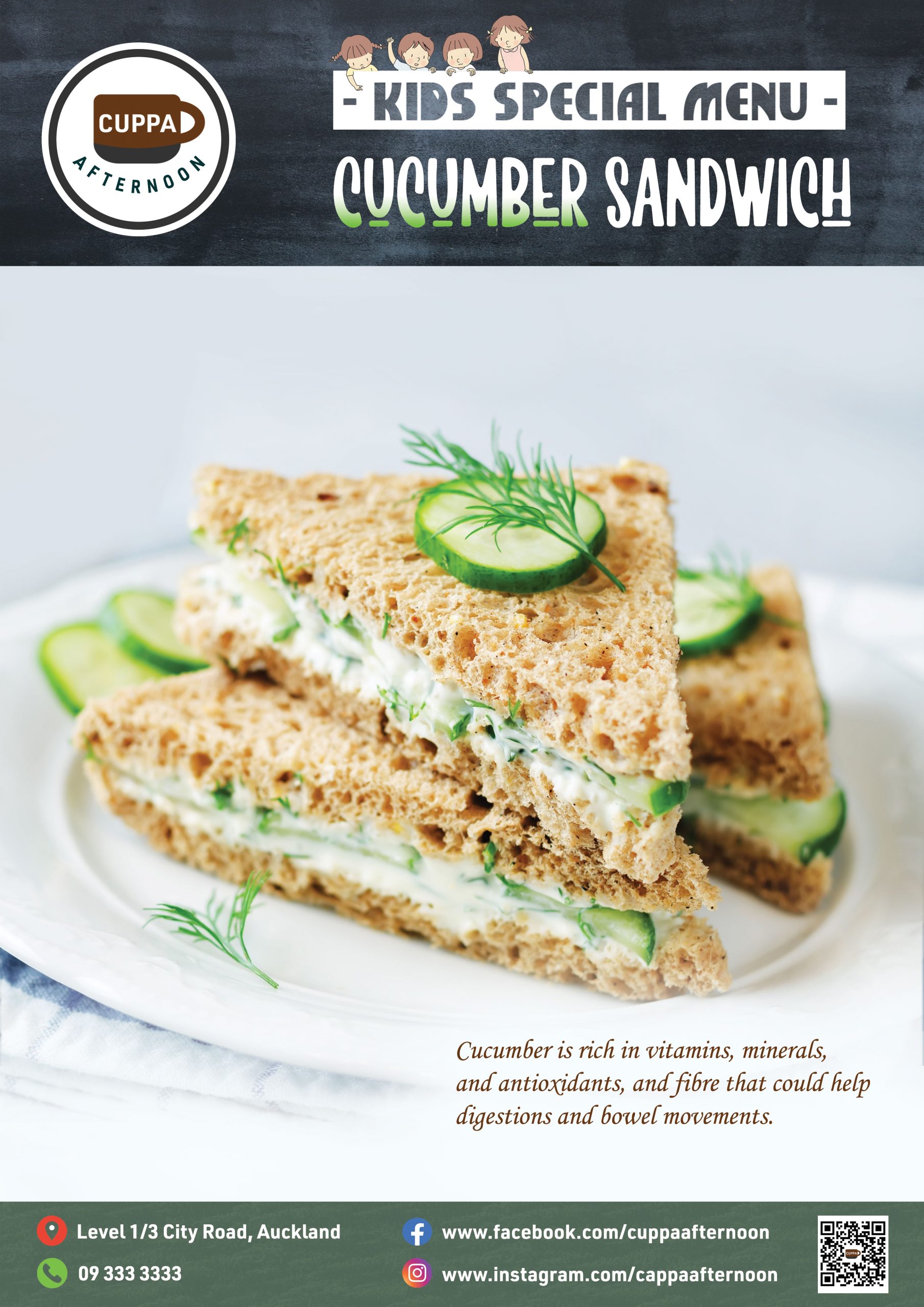 Cucumber Sandwich Poster